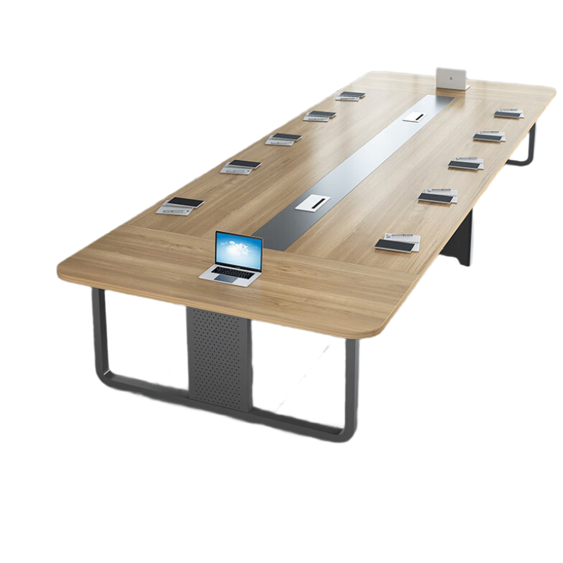 长桌会议桌椅员工开会洽谈桌办公室会议桌长条桌