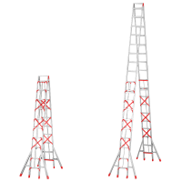 晨磊铝合金人字梯十步/个