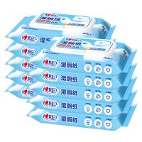 心相印湿厕纸99.9%杀菌湿纸巾云熊系列40片*10包XCY040+P1