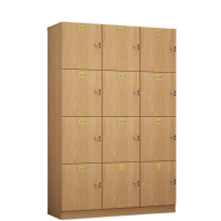 铭思达浴室更衣柜4层12门台