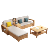 智叶舟沙发茶几组合246*173*83cm+茶几套