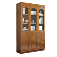 璎蕙 实木书柜三门 台