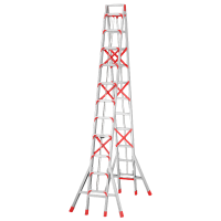 晨磊铝合金人字梯十一步/个