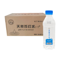 1+T 天然苏打水 350ml*12瓶/箱