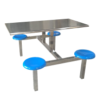 圣承启 连体餐桌 四人位张