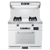 旺厨好太太 1000MM大尺寸新款集成灶 侧吸大吸力变频抽油烟机燃气灶蒸烤消家用烟灶消一体灶套装 自动清洗天然气