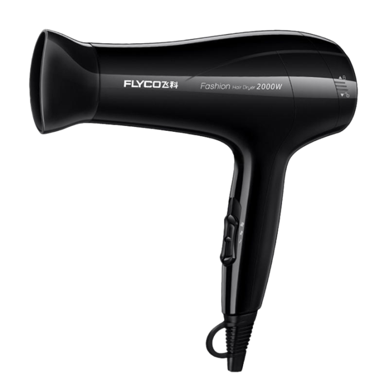 飞科(FLYCO)吹风机恒温护发 冷热调节 过热保护 家用电吹风大功率学生宿舍吹风机冷热风恒温吹风筒 黑色FH6231