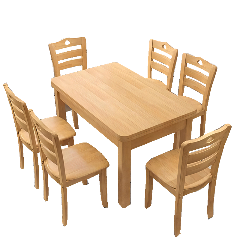 圣承启餐厅餐桌二椅1.3m张