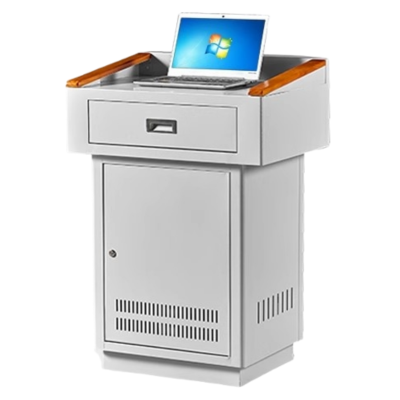 伟樽多媒体讲台钢面70*55*100cm张