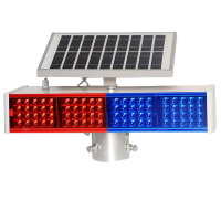 爆闪灯 太阳能小黄灯(水马灯)单位:个