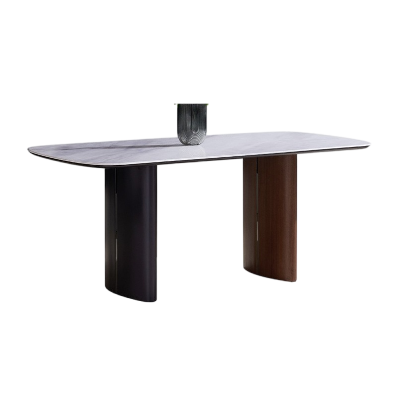 皇朝(Royal) 简约现代 长方形 木质餐桌 移动设计 稳固耐用