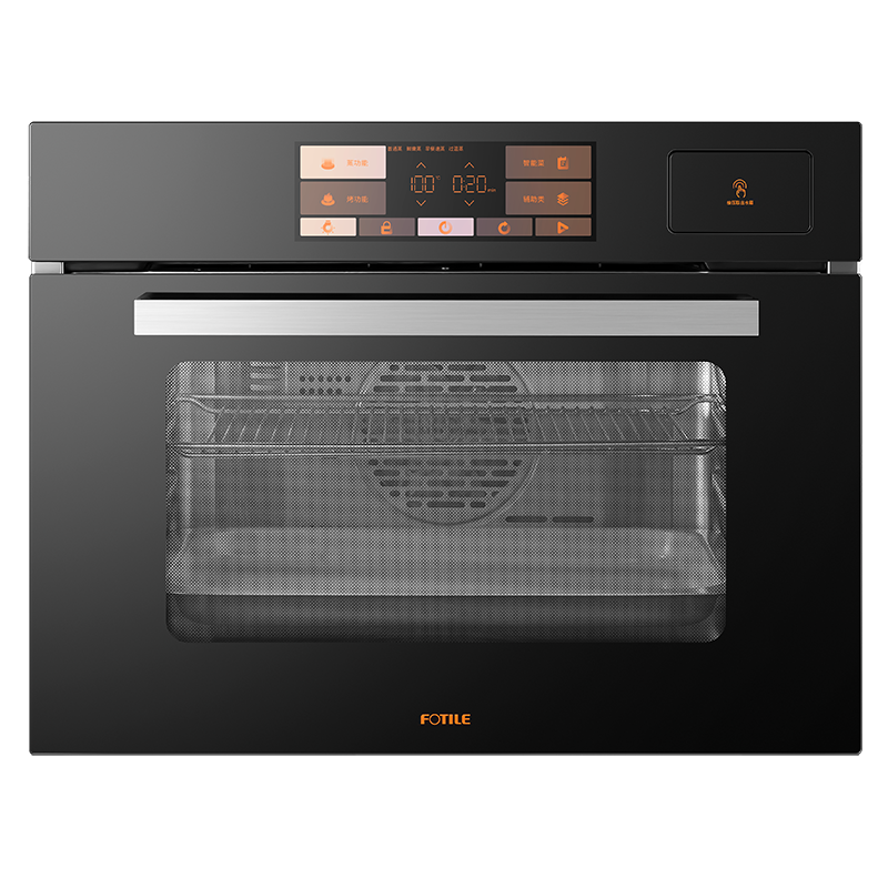 方太(FOTILE)蒸烤烘炸炖一体机 55L大容量 蒸烤一体机嵌入式 方太蒸烤箱多功能 蒸烤套装 空气炸锅EF1.i