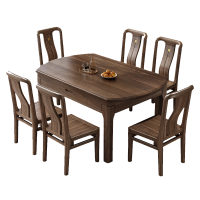 圣承启组合餐桌1.35m六椅张