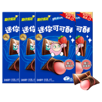奥利奥草莓味休闲饼干盒装40克添加糖甜而不腻进口原料精选零食