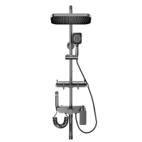 淋浴花洒套装家用浴室洗澡卫生间浴霸全套铜增压沐浴卫浴喷头2005