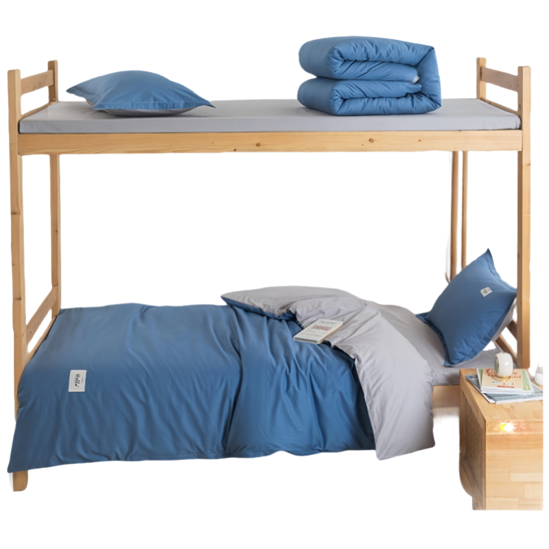 铭思沃三件套0.9*2.0米床 深蓝 套