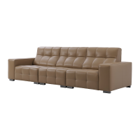 皇朝(Royal)沙发 星级坐感 宽厚大座面 进口实木CS8S2524