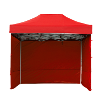 劲脉  三面围布帐篷 红色-2*2*2.1M 顶