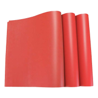 天空桥 绝缘胶皮 红色平面10mm 米