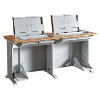 铭思沃翻转电脑桌F2张