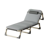 折叠床单人办公室午睡神器简易午休床加固便携家用陪护折叠躺椅