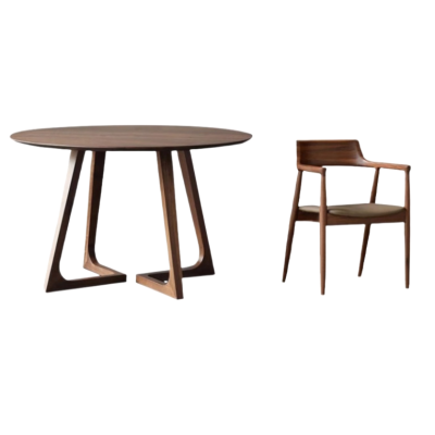 攸形餐桌70*75cm+2椅张