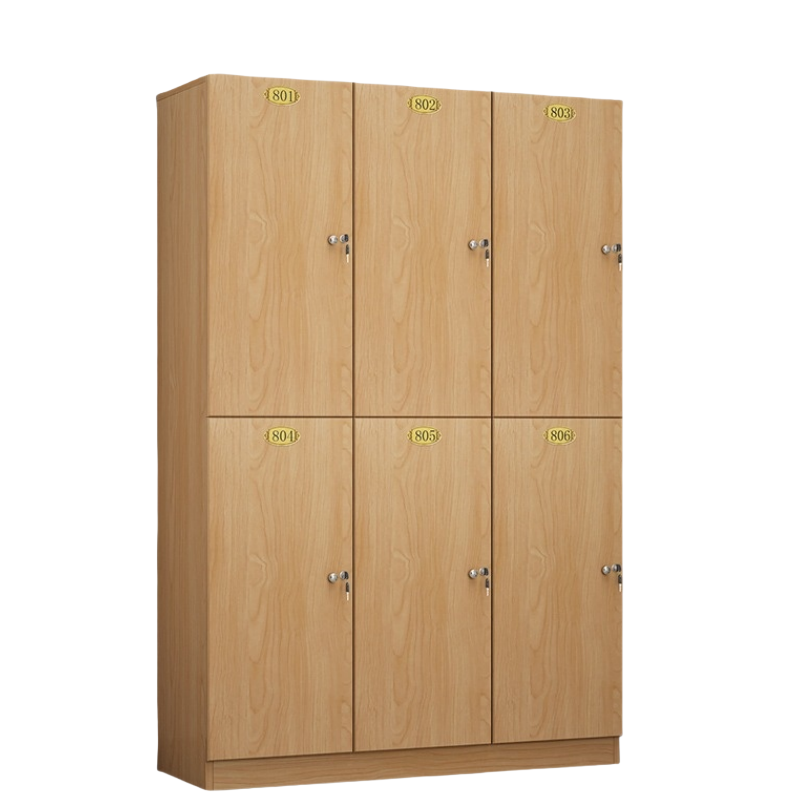 铭思达浴室更衣柜2层6门台