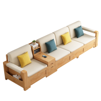 智叶舟储物沙发四人位310*73*83cm张