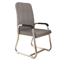 黎珞兴弓形办公椅灰色48*55*95cm把