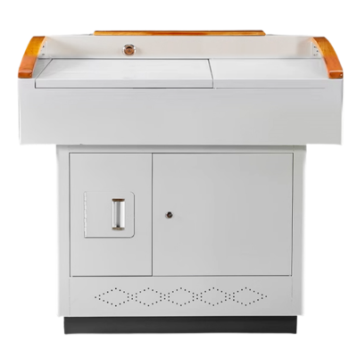 伟樽多媒体讲台钢面110*78*100cm张