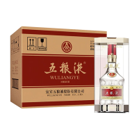 五粮液 普五第八代 浓香型白酒 52度500ml*6瓶整箱装 原箱
