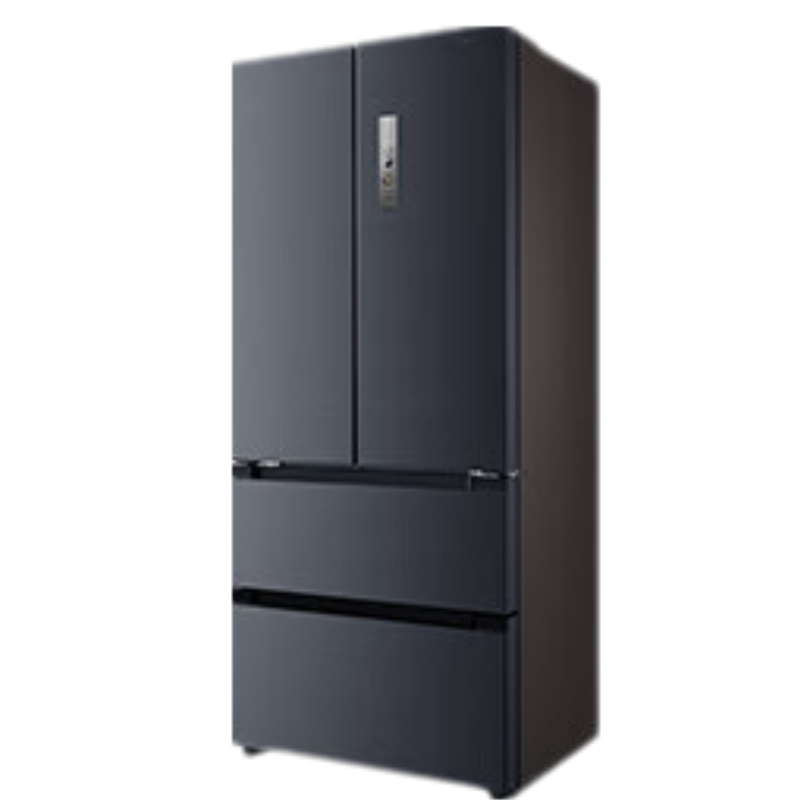 [官方正品]美的508升法式对四开多门智能一级电冰箱除菌净味双系统BCD-508WTPZM(E)莫兰迪灰 以旧换新