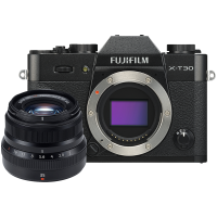 FUJIFILM/富士 黑色T30II标配 富士 无反 微单相机 xt20升级款 2610万像素 变焦套装