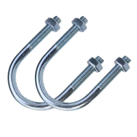 伟鹏双兴 镀锌U型螺丝管卡抱箍 DN250*M16 个