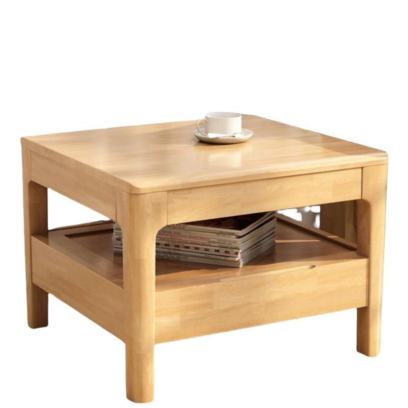 乐琪艺实木茶几45*60*60cm张