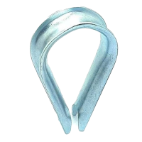 伟鹏双兴 镀锌鸡心环钢丝绳保护套 M22 个