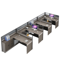 锁匠 屏风工位155*580*110cm张