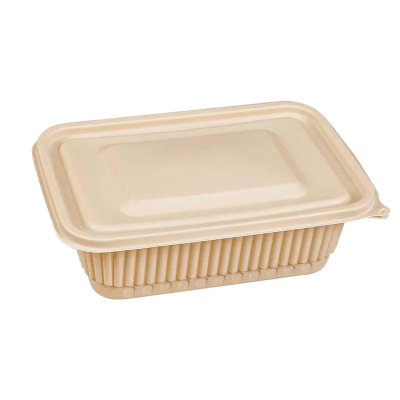 铂锜澳 方形玉米淀粉基餐盒/-200套/箱