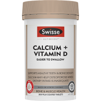 Swisse MINI 迷你钙片 维生素D VD 柠檬酸钙 片剂300粒 1瓶装 青少年孕妇中老年补钙矿物质 澳大利亚