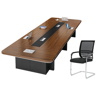 黎珞兴会议桌3.5米+12把配椅张