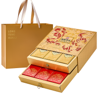 稻香村经典月饼礼盒龙腾华礼 传统工艺匠心制作佳节必备