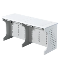 指臣翻转电脑桌双人桌台