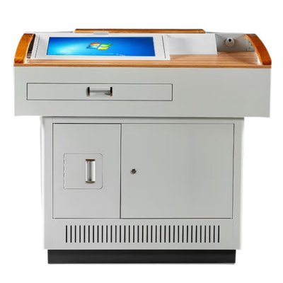 伟樽多媒体讲台木面114*80*100cm张