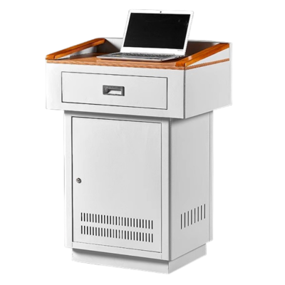 伟樽钢制讲台木面70*55*100cm张