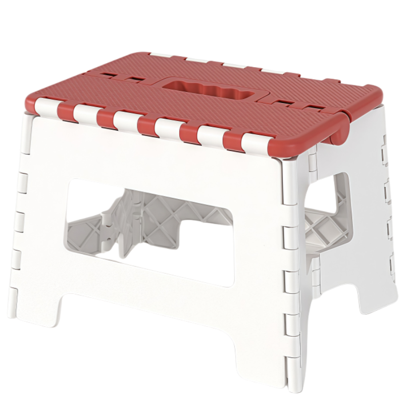 晨磊 折叠凳 红白色 个