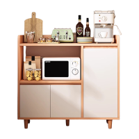 实木餐边柜茶水柜厨房橱柜客厅置物柜矮柜小收纳柜子储物柜备餐柜