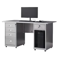 伊科飞特不锈钢办公桌1600*700*750mm张