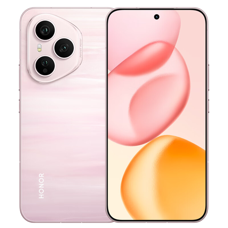 荣耀400 Pro 16GB+512GB 流沙粉 5G智能手机 AI手机 2亿超清写真人像 7200mAh青海湖大电池
