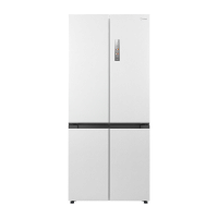 美的(Midea)M60系列515升双系统纯平全嵌十字净味除菌一级能效底部散热家用电冰箱MR-541WUSPZE白色