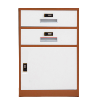 智叶舟矮柜密码二抽44*39*65cm台